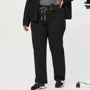 FIGS Technical Collection Womens Livingston Scrub Pant XXL Black Uniform Work